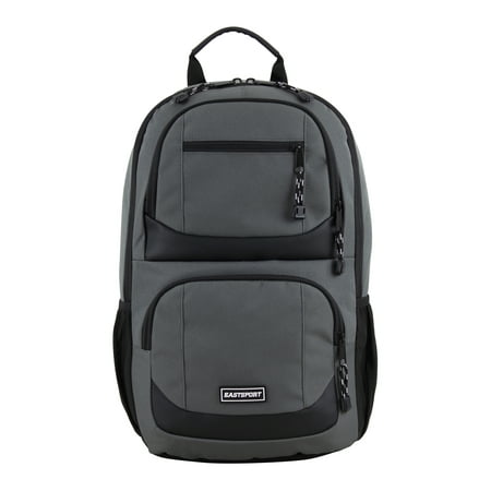 Eastsport Unisex Commuter Tech Backpack, Charcoal