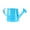 Blue, variant on Galvanized Shower Bucket Tinplate Watering Kettle Small Flower Pot for Indoor Living Room Decoration Orange 24.5 cmx11.5 cm