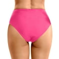 thumbnail image 4 of Gubotare Women's High Waisted Bikini Bottoms Hot Pink XL, 4 of 4