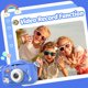 thumbnail image 5 of Goopow Cámara Selfie Para Niños, Juguetes Para Niñas De 3 A 9 Años, Cámara De Vídeo Digital, Juguete Con Cubierta Protectora, Regalos Para Festivales De Cumpleaños De Navidad Para Niñas De 3 A 9 Años,, 5 of 5