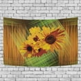 thumbnail image 1 of Tapiz de Flores ABPHQTO decoración colgante de pared 128x150 cm, 1 of 4