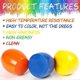 thumbnail image 3 of Crayons For Toddlers, Crayola Crayons, Palm Grip Crayons Set 9 Colors Non Toxic Crayons Washable Paint Egg Crayon Toys, 3 of 4