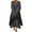 Gray dresses, variant on Wycnly Dresses for Women 2024 Fall Fashion Plus Size Loose Double Layer Swing Tunic Button up Long Dresses with Pocket Color Patchwork Long Sleeve V-Neck Maxi Formal Dresses for Women Black XL