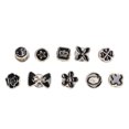 thumbnail image 3 of 150 Uds. Broche para camisa de mujer, botones de plástico fuerte desmontable, elegantes botones para cubrir pantalones, vestido, suéter, 3 of 8