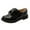 Z1-Black, variant on Kids formal Dress Shoes Square Toe Classic Comfort Wing Tip Oxford Shoe for Boys,Black 12