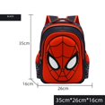 thumbnail image 1 of Mochila escolar Disney Spiderman Capitán América para niños, diseño lindo 3d, figura de Anime, regalo de guardería para niños de primaria xuanjing  unisex, 1 of 2