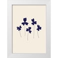 thumbnail image 1 of Artographie Studio 11x14 White Modern Wood Framed Museum Art Print Titled - Blue Sorrel, 1 of 4