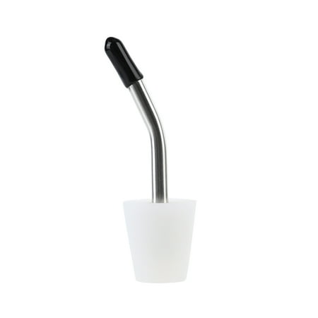 

Tomfoto Stainless Steel Kettle Pourer Pouring Spout with Dust and Cleaning Brush for Tea Pot Coffee Pot