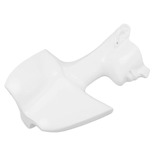 Soporte para pendientes de maniquí, soporte para pendientes de maniquí, soporte para exhibición de maniquí blanco, soporte para pendientes de busto, organizador probado profesionalmente