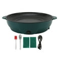 thumbnail image 1 of CUITING 26cm Large Diameter Electric Grill Plate - Non-Stick Surface & Auto Power Off for Safe Indoor BBQ  UK Plug  220V, 1 of 8