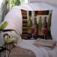 thumbnail image 3 of Carolines Treasures PET216APW1414 Vin Rouge par Petrina Sutton Toile Coussin Décoratif, 3 of 4