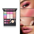 thumbnail image 4 of Fiudx Set de Maquillaje, 22 Colores de Sombras de Ojos, Rubor y Polvos, 6 Tonos de Labial, Kit de Belleza Completo, Looks Diarios Versátiles, Apto para Todo Tipo de Piel, Incluye Borla y Brochas, Set, 4 of 6