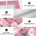 thumbnail image 5 of Pink White Outdoor Rug 3x5 Ft, Non Slip Washable Area Rug, Modern Abstract Art Botanical Patio Rugs Carpet Runner, Large Floor Mat for Indoor/Outdoor Deck Porch Camping, 5 of 8