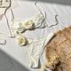 thumbnail image 1 of Traje de baño de 2 piezas para mujer, trajes de baño para mujer, traje de baño de dos piezas con estampado de rosas, tirantes finos y cintura alta, traje de baño de playa para mujer, 1 of 7
