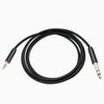 thumbnail image 1 of 3.5mm To 6.35mm Stereo Audio Cable Copper Gilding Audio Line Adapter Accessories, 1 of 9