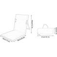 thumbnail image 2 of Silla de Playa Plegable, Cojín Portátil para Respaldo de Camping Al Aire Libre, Elegante para Picnic para Acampar (DE Verde), 2 of 4