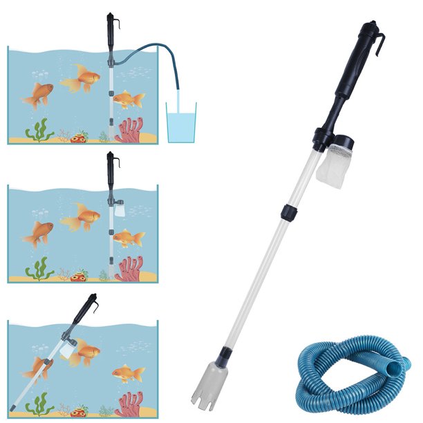 Electric Gravel Cleaner, Automatic Aquarium Cleaner, Aquarium Vacuum