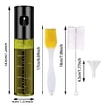 thumbnail image 3 of Oil Sprayer for Cooking Olive & Avocado Oil Spray Bottle, 100ml Food Grade Glass Mister with Adjustable Nozzle, 304 Stainless Steel Kitchen Gadgets for Air Fryer Salad Frying BBQ, 3 of 3