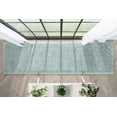thumbnail image 5 of Well Woven Elle Basics | Emerson Shag Seafoam Green | Textured Runner Rug 3x10 (2'7" x 9'6"), 5 of 8