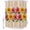 Brown, variant on Yellow Pink Daisy Shower Curtain for Bathroom, Rustic Farmhouse Red Buffalo Plaid Waterproof Cloth Fabric Bathroom Accessories Set with 12 Rust Proof Plastic Hooks, 72"x96"