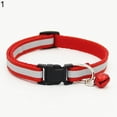 thumbnail image 2 of Yesbay Adjustable Pet Cat Dog Puppy Reflective Collar Safety Buckle Bell Neck Strap, 2 of 8
