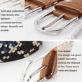 thumbnail image 4 of ZheElen Ceinture Élastique Tressée Ajustable Extensible, 4 of 6
