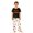 Style 79, variant on Matching Family Halloween Pajamas Set Skeleton Skull Crew Neck Spooky Pjs Witch Hat Bat Horror Wide Leg Loungewear, Men:L