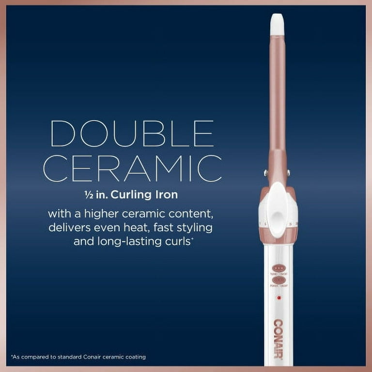 Conair double ceramic top curling iron walmart