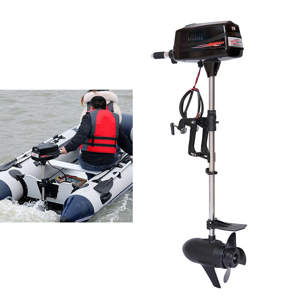 Outboard Motor, 10HP 60V Heavy Duty Electric Brushless Outboard Motor