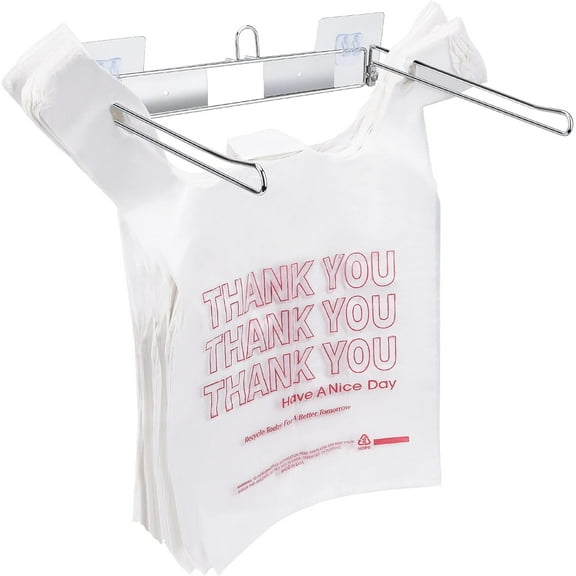 Bag Holder for Plastic Bags, Plastic Bag Holder, T-Shirt Bag Rack, T Shirt Bags Holder for T Shirt Bags, Hanging Bag Holder