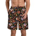 thumbnail image 1 of Fotbe BBQ Party Trajes de Baño Estampados para Hombre, Shorts de Verano de Secado Rápido, Ropa de Playa, Bañadores-Medium, 1 of 6