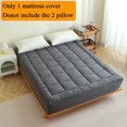 thumbnail image 3 of Colcha de espuma viscoelástica 100 % poliéster Easyum Twin Full Queen King, cubrecolchón acolchado para cama individual, 3 of 5