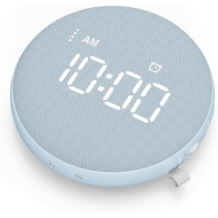 Loud Alarm Clock for Heavy Sleepers Adults Teens- Vibrating Alarm Clock Bed Shaker Under Pillow,3 Wake Modes, Auto-Dim, Rechargeable Battery Operated for Travel, Portable