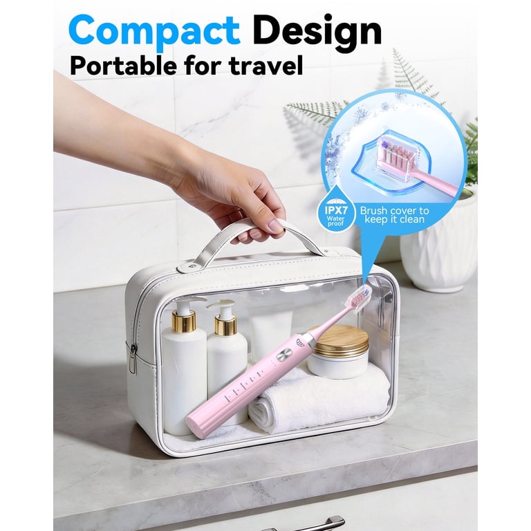JTF P400 Sonic Electric Toothbrush with UV Drying & Wireless Charging photo 8