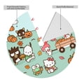 thumbnail image 2 of Saiise Christmas Tree Skirt 48" ,Xmas Tree Skirts with Sanrio Ay Pattern,Tree Mat for Indoor Outdoor Christmas Winter Holiday Party Indoor Decorations, 2 of 7