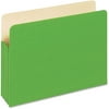 Pendaflex Color File Pockets 3 1/2" Expansion Letter Size Green 25/Carton (1524CT GRE)