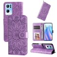 thumbnail image 1 of Funda tipo cartera GANGXUN para OPPO Reno 7 Pro 5G , diseño girasol, cuero PU, soporte, cierre magnético, tarjetero, 1 of 5