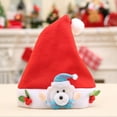 thumbnail image 2 of Santa hats Kids Christmas Santa Hat With Hands Cute Cartoon Design Holiday Hat For Children Festive Christmas Accessory small santa hats, 2 of 4