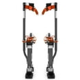 GypTool Pro 24" 40" Magnesium Drywall Stilts Gray