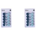 thumbnail image 1 of Transemion 10piece Wall Hook Strong - Practical Multifunctional Hanger For Efficient Organization Affordable Light Blue+Dark Blue 2Set, 1 of 6