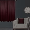 thumbnail image 3 of Your Chair Covers - 42 X 45 Inch Blackout Polyester Curtains with Rod Pocket Burgundy - 2 Panels, 3 of 3