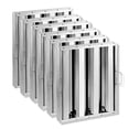 thumbnail image 1 of VEVOR 15.5Wx19.5H Inch Commercial Hood Filter Range Hood Baffle Stainless Steel, 1 of 9