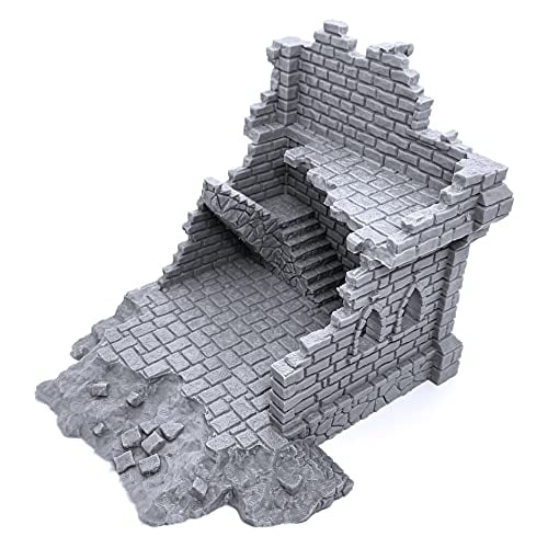 Ulvheim Ruins de Terrain4Print (Set B), paisaje RPG de mesa impreso en 3D y terreno de jue EnderToys EnderToys