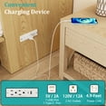thumbnail image 7 of Farmhouse Murphy Bed With Storage and Build-in Charging Station For Bedroom,Guest Room, Queen Size, 7 of 7