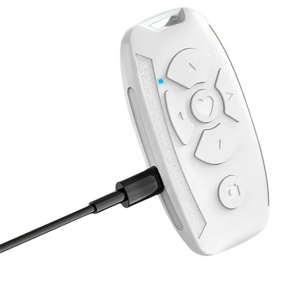 Rechargeable Bluetooth Remote Control Wireless Controller Camera Stick Shutter Release for Phones E-Book Page Turn B