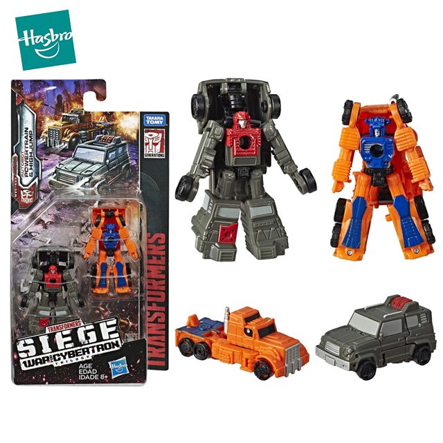 Hasbro-TransDevices G1 Earthrise Siege Figura de acción, Battle Master, Target Fighter, Rung Microm84, Robot Model Toys, Kids Gift zhangyuxiang LED