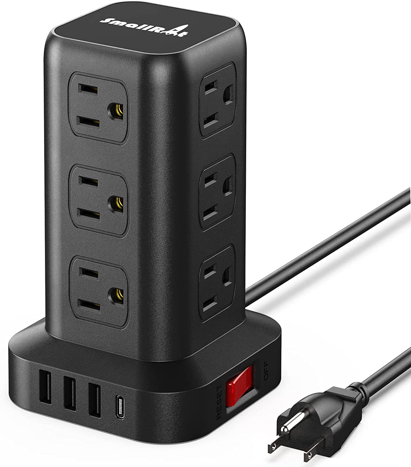 Extension Cord with Multiple Outlets Surge Protector Mini Power Strip