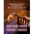 thumbnail image 4 of Momcozy Máquina de Sonidos Para Dormir al Bebé Adultos, 34 Sonidos para Dormir y Luz Nocturna con Control por APP Máquina de Ruidos Blancos, Wn05, 4 of 9