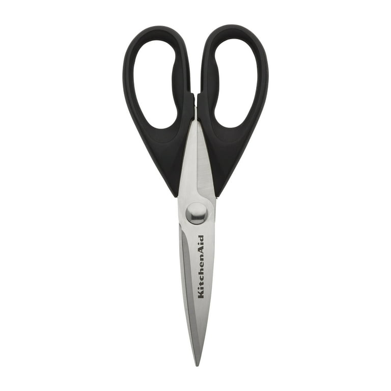 KitchenAid All Purpose Kitchen Shears with Protective Sheath for Everyday  use, Dishwasher Safe Stainless Steel Scissors with Comfort Grip, 8.72-Inch