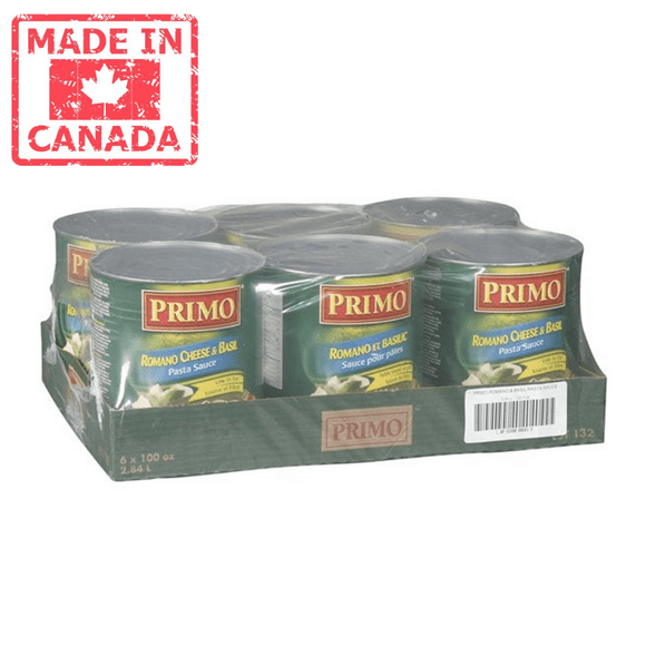 Primo Romano Basil Spaghetti Sauce | 2.84L/Unit, 6 Units/Case